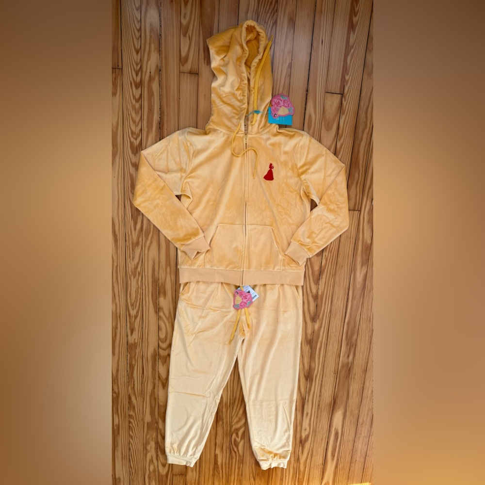 Posh Peanut x Disney Belle Velour Track Suit - Picture 3 of 8